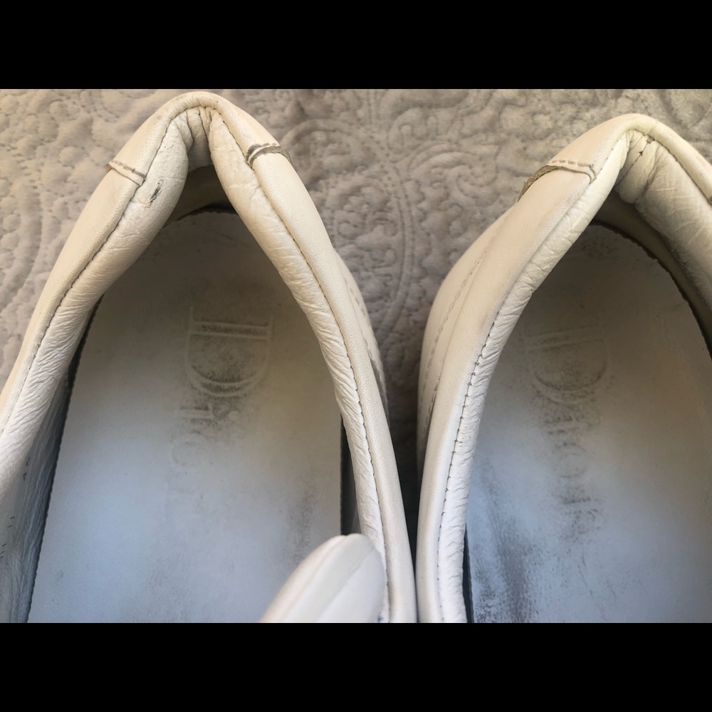 White leather/ suede Dior sneakers - Picture 7 of 8